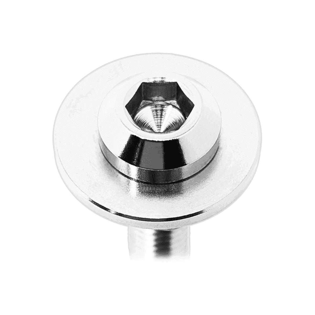 ZSPEC Wind Deflector Fastener Kit for '93-96 Nissan 300zx Convertible, Titanium - Silver