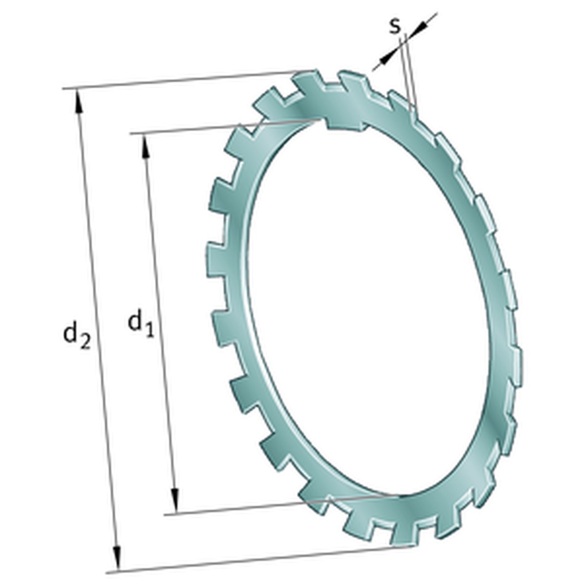 FAG Bearing - MB40 Bearing Lock Washer (MB) | MB40_FAG