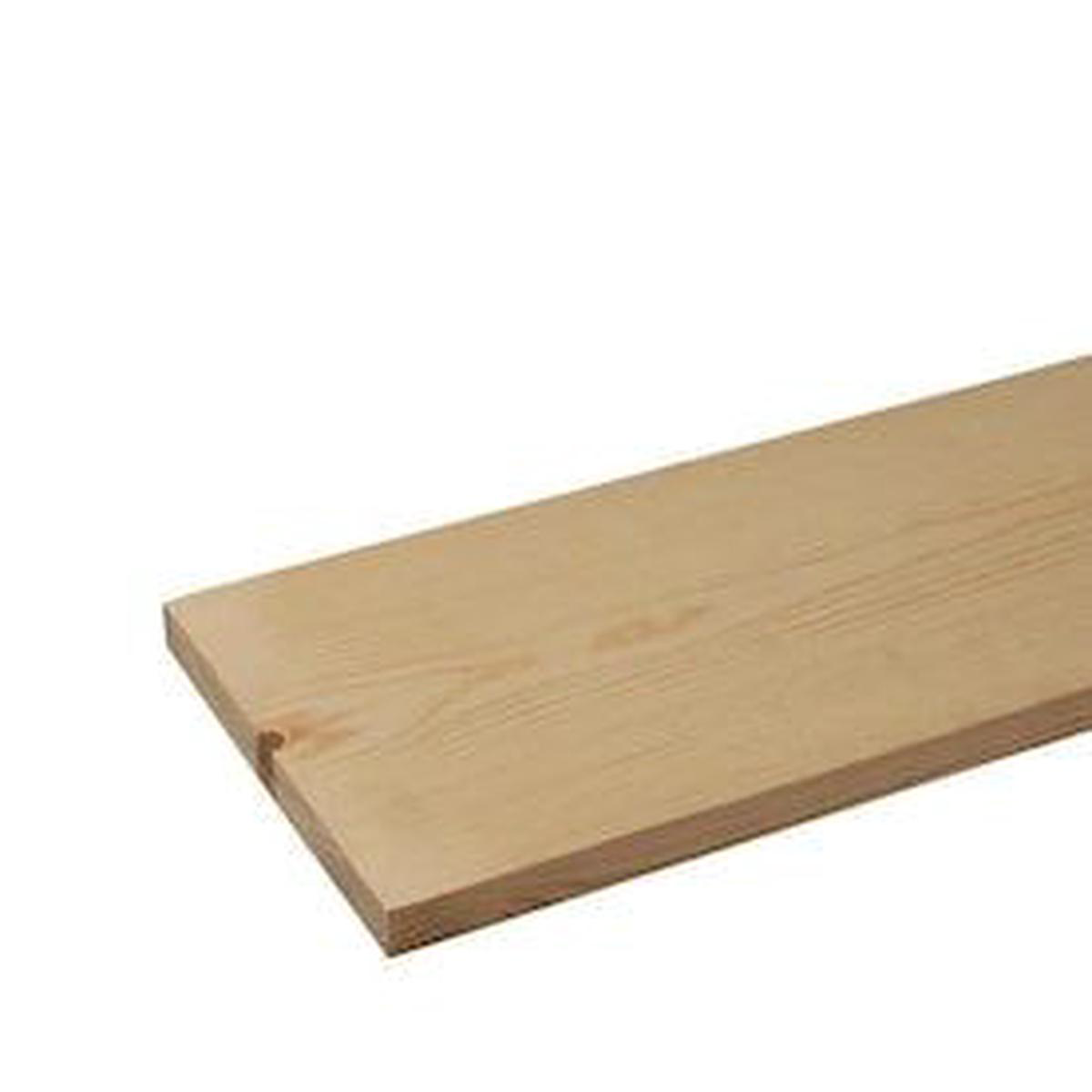 (Common 1-in x 8-in x 8-ft Actual 075-in x 725-in x 8-ft) Whitewood Board