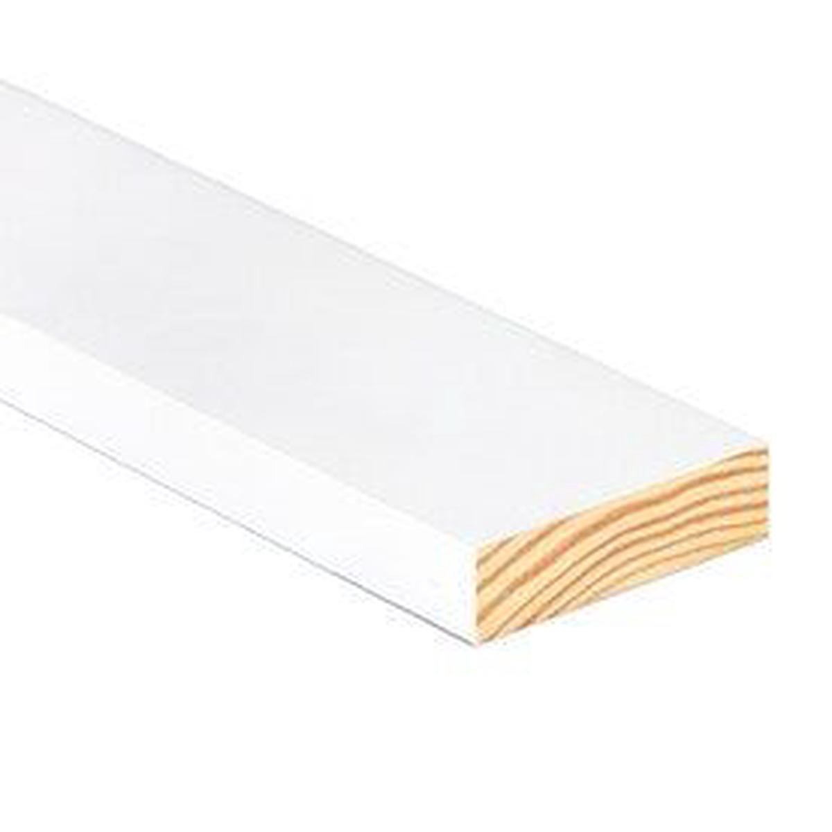 (Common 1-in x 4-in x 8-ft Actual 07187-in x 35-in x 8-ft) Primed Pine Board