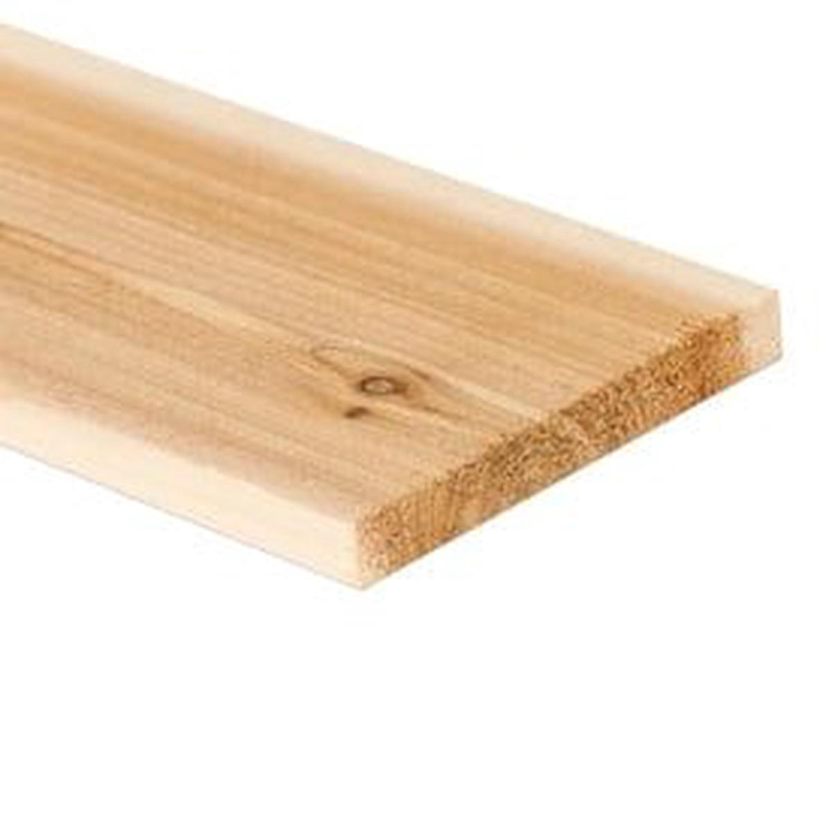 (Common 1-in x 6-in x 8-ft Actual 06875-in x 55-in x 8-ft) Cedar Board