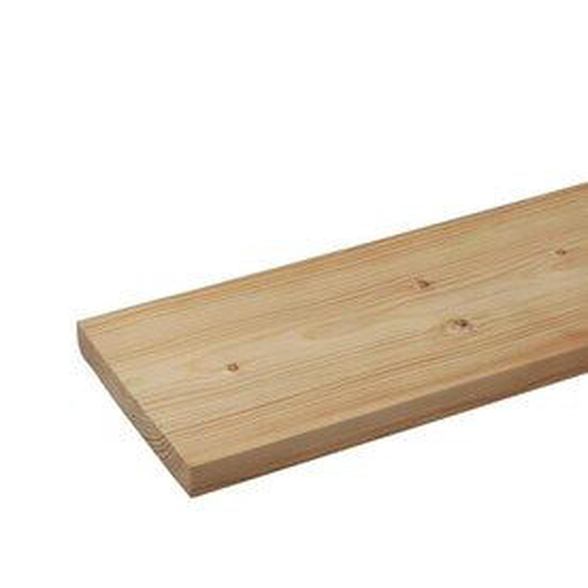 (Common 1-in x 6-in x 10-ft Actual 075-in x 55-in x 10-ft) Whitewood Board