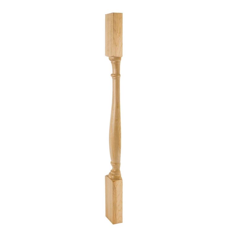 Hardware Resources Hard Maple Turned Wood Split Post