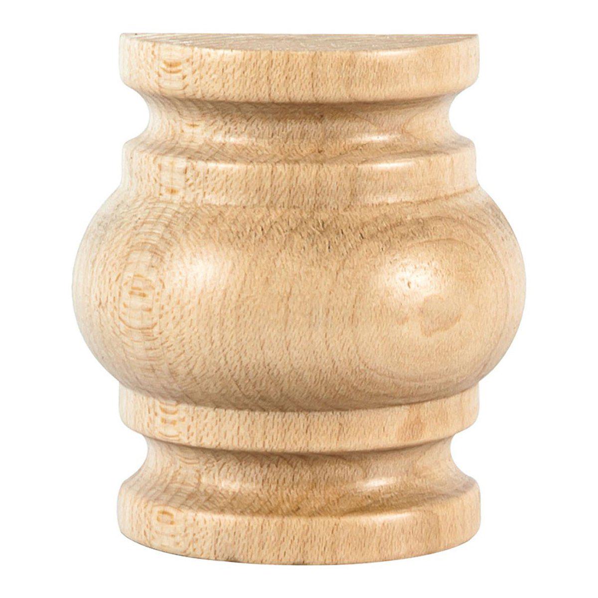 Hardware Resources 2-1/4" x 1-1/8" x 2-1/2" Oak Traditional Spool Splice