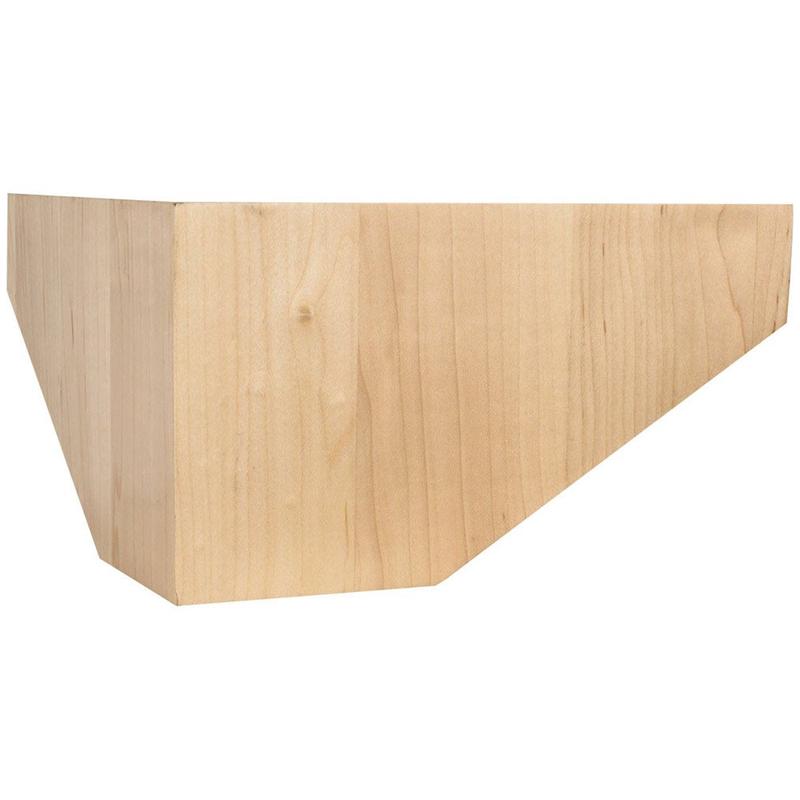 Hardware Resources White Birch Shaker Corner Pedestal Foot
