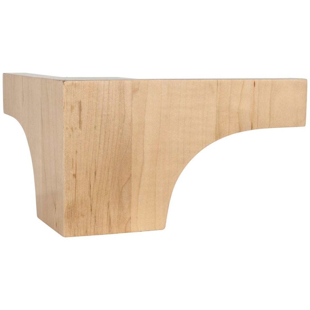Hardware Resources White Birch Cove Corner Pedestal Foot