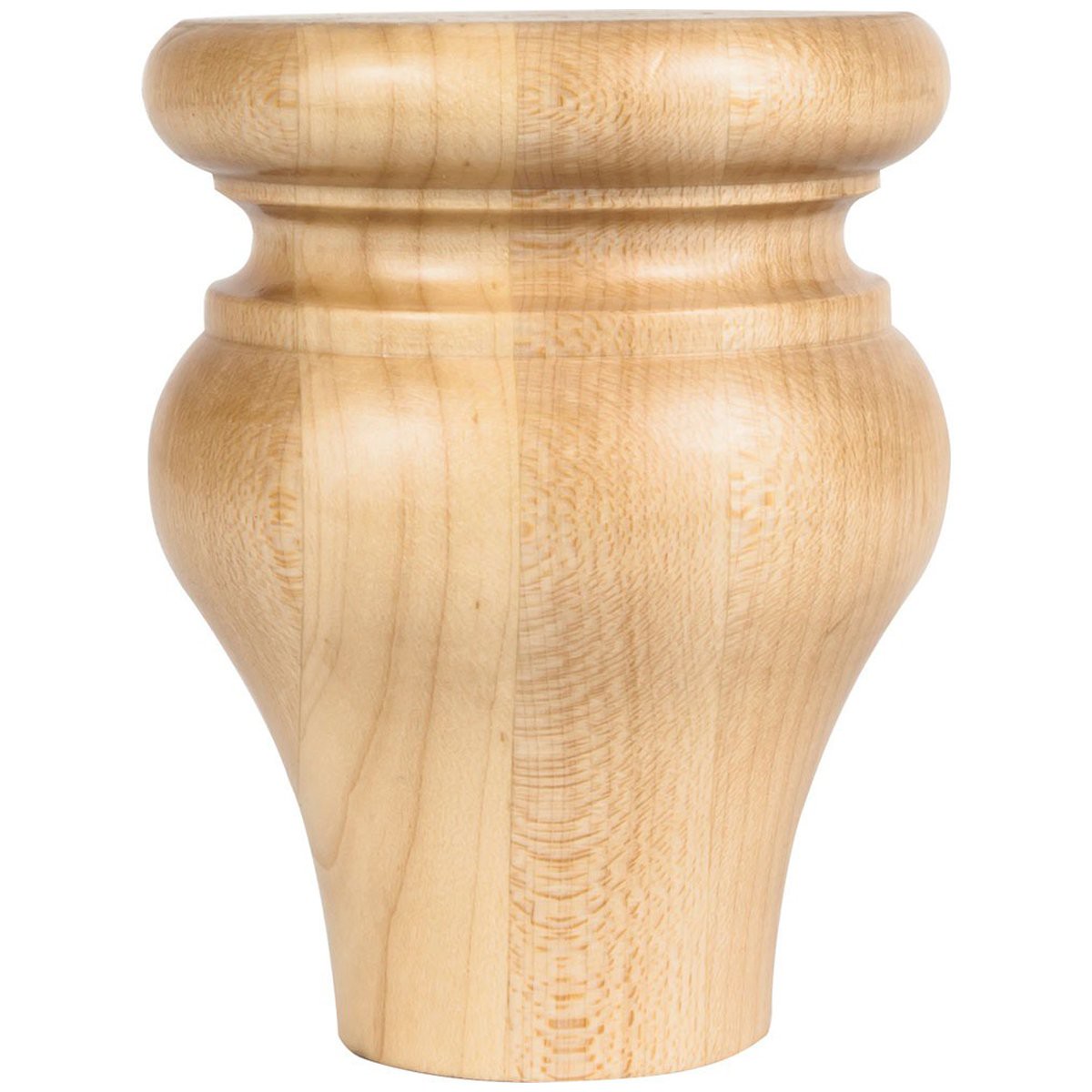 Hardware Resources White Birch Tulip Bun Foot